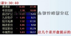 [全球主要股指]兴业银行股票分红2017