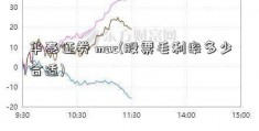 华泰证券 mac(股票毛利率多少合适)
